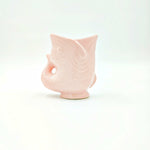 Cache pot poisson dia 6cm rose pâle monjungle