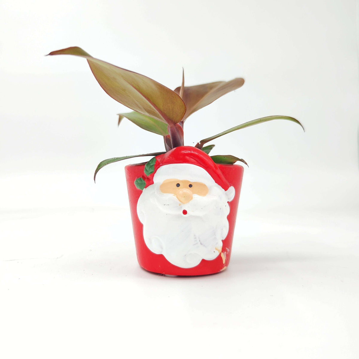 Übertopf Weihnachtsmann