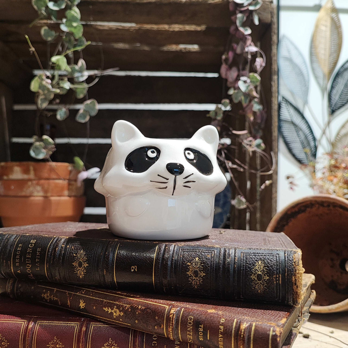 Cache pot: Kung FU Panda monjungle