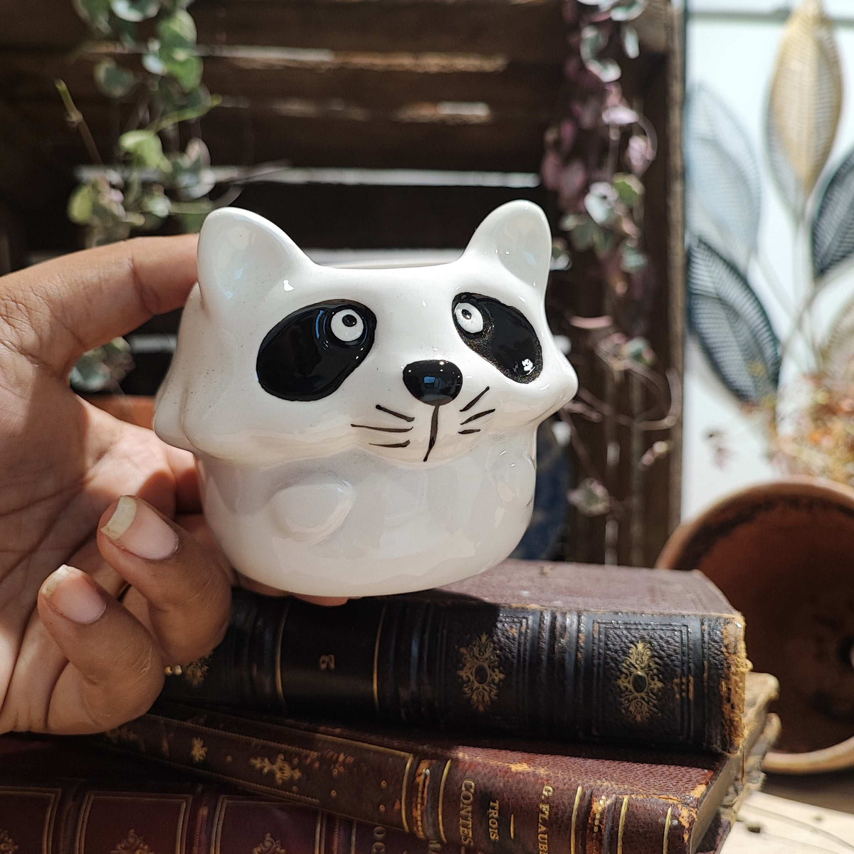 Cache pot: Kung FU Panda monjungle