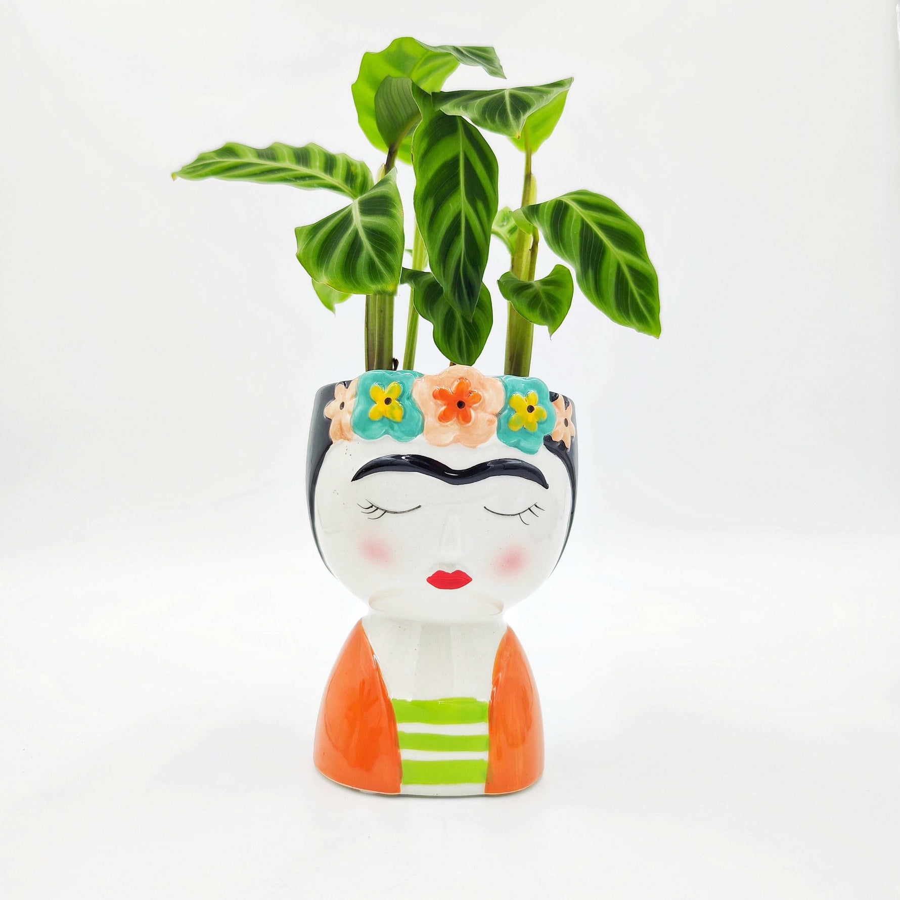 frida kahlo planter pot Frida Kahlo pot