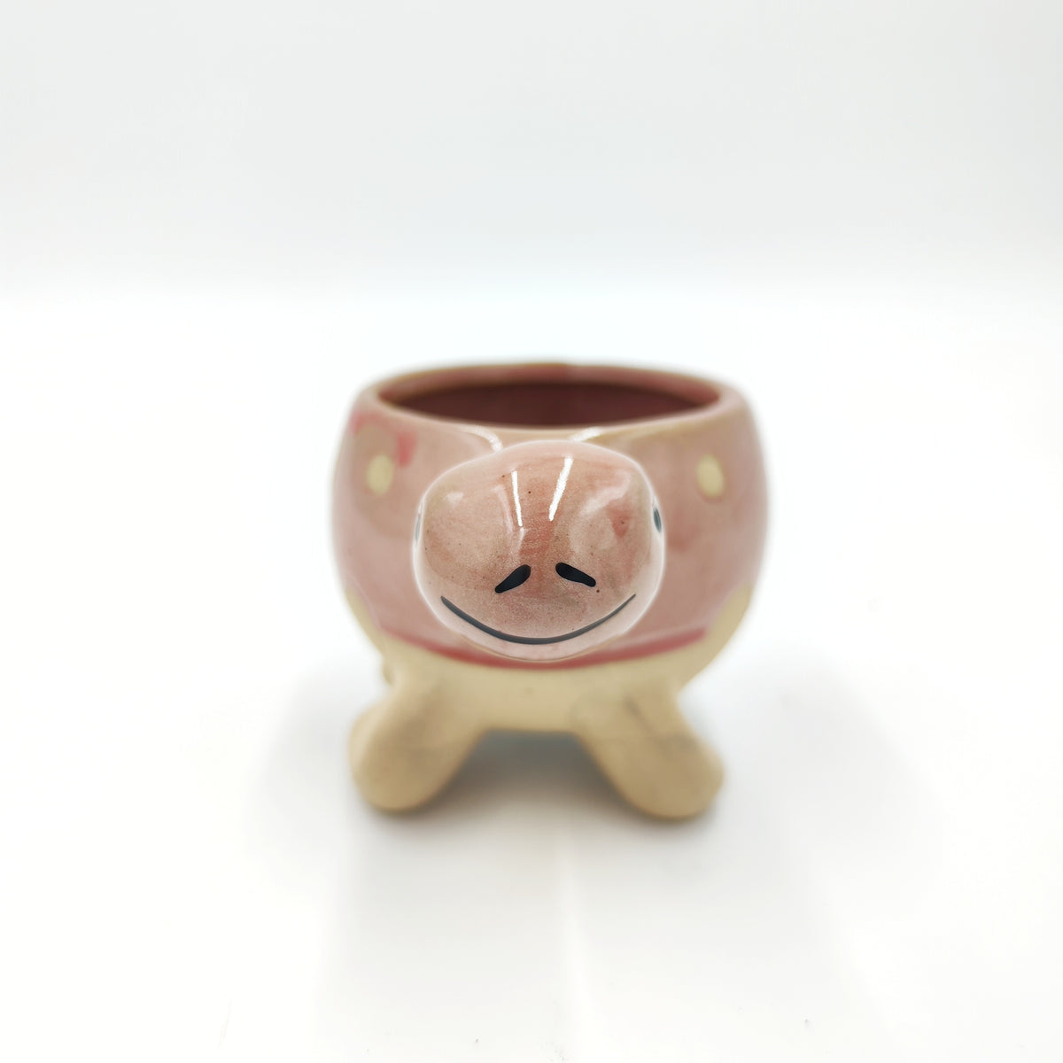 Cache Pot Tortue Rose monjungle