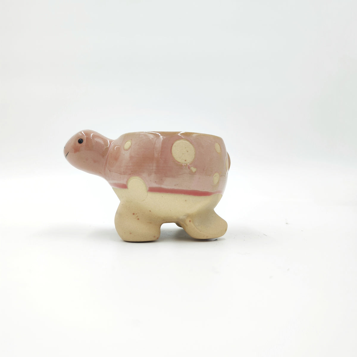 Cache Pot Tortue Rose monjungle