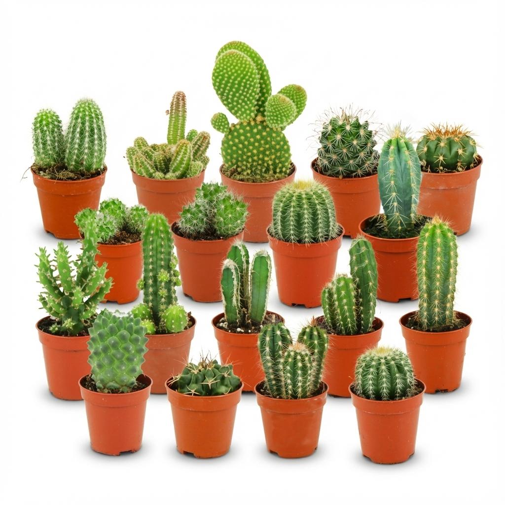 Mini Cactus - 18 boutures- Ø 5.5 cm