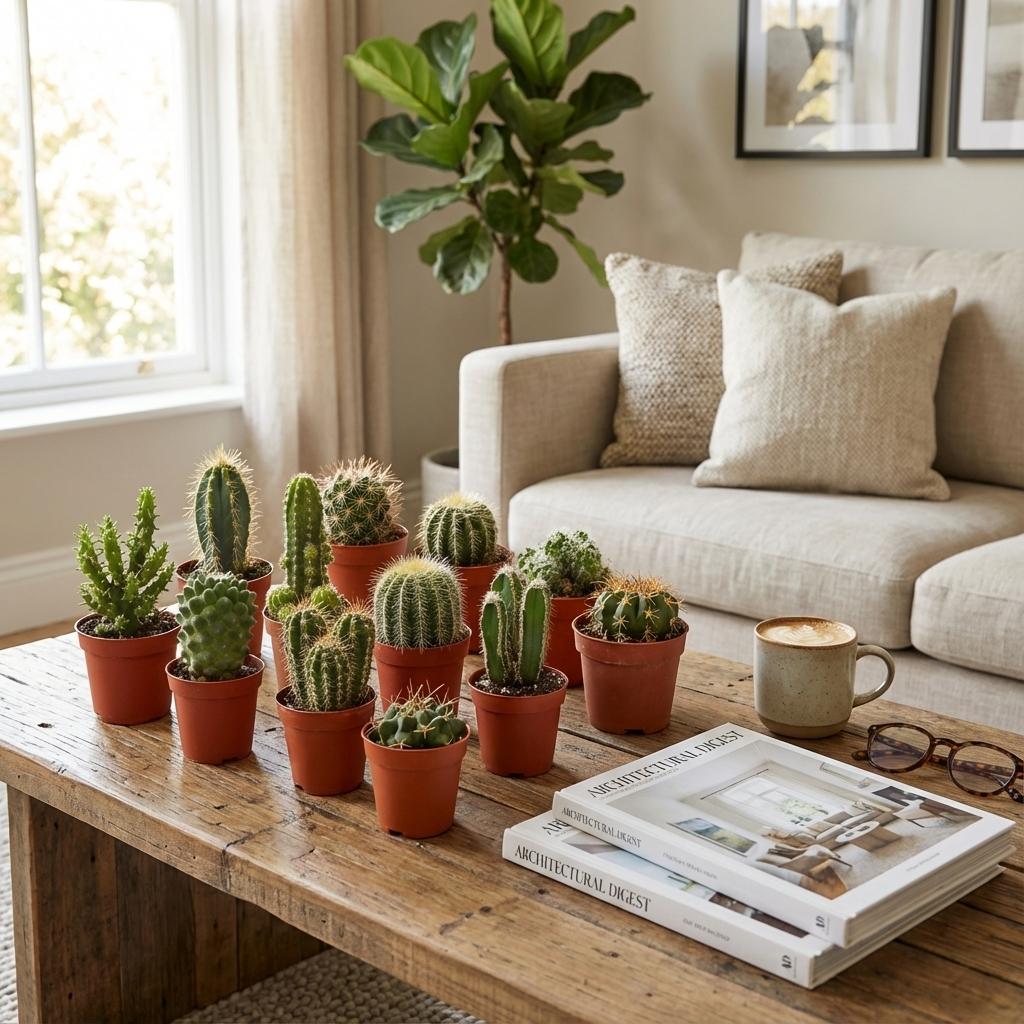 Mini Cactus - 18 boutures- Ø 5.5 cm