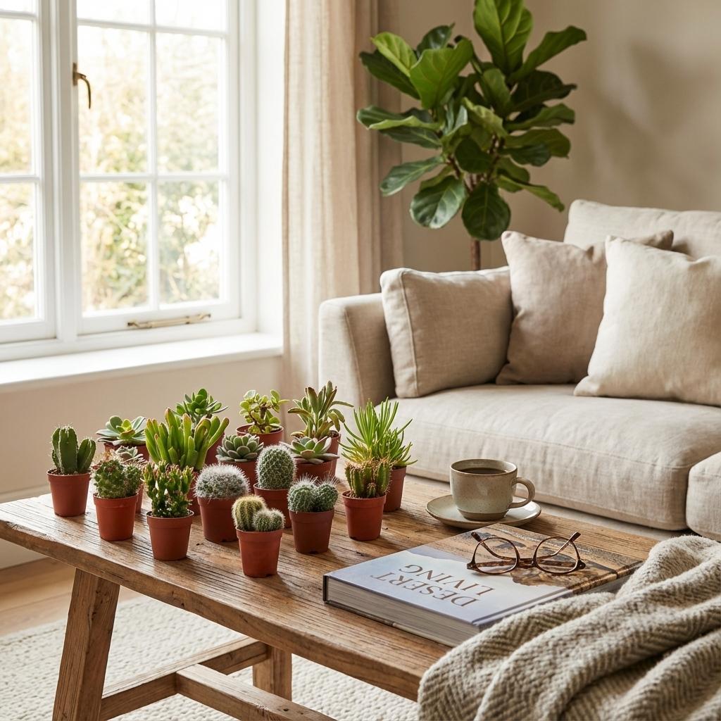 Mini Cactus & Succulentes Mix - 18 bébé plantes